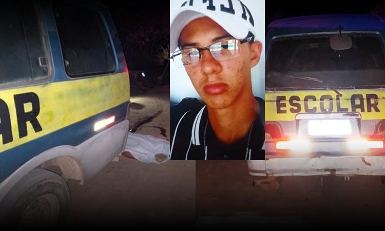 Barbaridade: Jovem motorista de van escolar é executado na frente de crianças. Uma delas chegou a desmaiar