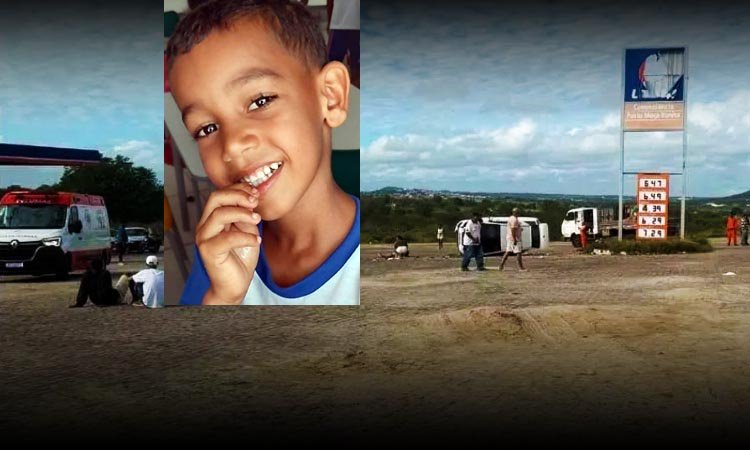 Tragédia: Menino de 5 anos morreu após ser atropelado junto com a mãe, em posto às margens da BR-116