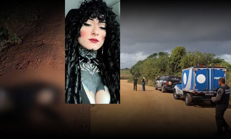 Influenciadora digital e namorado são encontrados mortos em estrada na zona rural, neste sábado