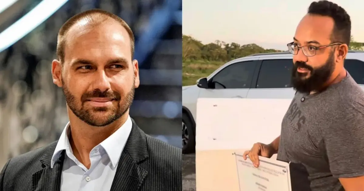 Eduardo Bolsonaro apoia Leandro de Jesus após fiscalização na BA-649: “Fiscalize mesmo”