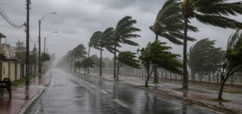 Ventos de até 70 km/h deixam Extremo Sul da Bahia em alerta