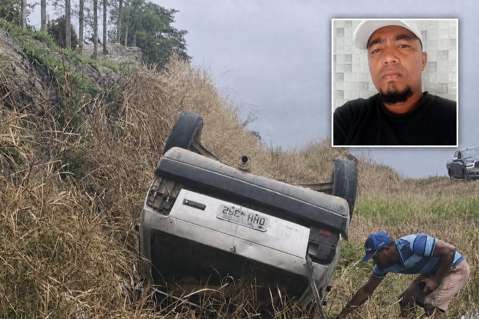 Bahia: Acidente com vítima fatal é registrado próximo ao ‘Cavalo Preto’, estrada de Potiraguá