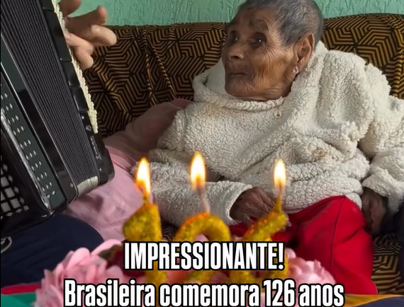 Idosa no Paraná completa 126 anos e pode ser reconhecida como a mulher mais velha do mundo