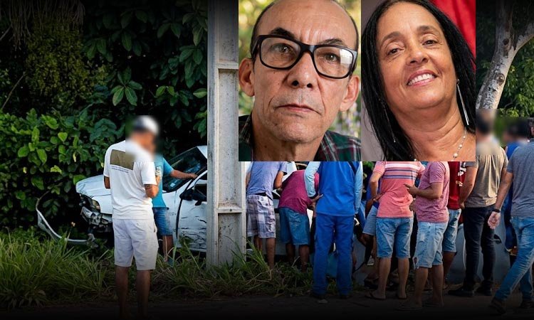 Trágico: Roda se desprende, atinge e mata pedestre. Ocupante também morreu após o mesmo carro bater em poste